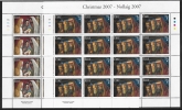 2007 Ireland SG.1876-7  Christmas. 2 values in Sheetlets of 16  U/M (MNH)