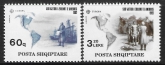 1992  Albania  SG.2535-6 Europa  '500th Anniv. Discovery of America '   U/M (MNH)