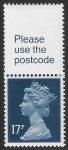 X911  17p  RB  deep blue  Harrison  U/M (MNH)