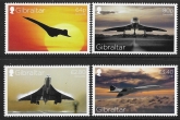 2019 Gibraltar  SG.TBA  50th Anniversary of Concorde set 4 values  U/M (MNH