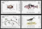 1975 St.Helena  SG.310-13  Centenary of Publication of St. Helena. set 4 values U/M (MNH)