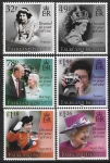 2021 Falkland Islands.  SG.1473-8  HM QEII 95th Birthday set 6 values U/M (MNH)