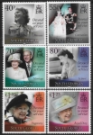 2021 South Georgia. SG.771-6  HM QEII 95th Birthday. set 6 values U/M (MNH)