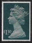 SG.1026b  £1.30 pale drab & deep greenish blue U/M (MNH)