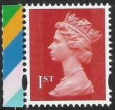 U3157 1st bright scarlet 2B  'M21L'  'MPIL'   DY38 ISP U/M (MNH)