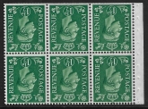 QB26a 1½d pale green. inverted  wmk. perf.I  U/M