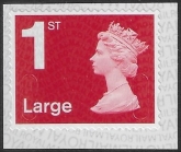 U3039  1st Large bright scarlet  MFIL  M21L  SBP T3  Walsall/ISP  U/M ( MNH)
