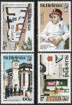 1984 St. Helena  SG.446-9  Centenary of Salvation Army of St.Helena  set 4 values U/M (MNH)