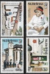 1984 St. Helena  SG.446-9  Centenary of Salvation Army of St.Helena  set 4 values U/M (MNH)