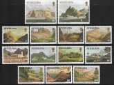 1976-82 St. Helena  SG.319A-31A   Lithographs of St. Helena set 13 values U/M (MNH)