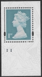 U3271a 1st slate-blue Diamond Jubilee code DiaMnd ex mini sheet. DLR U/M (MNH)