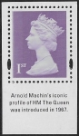 U3746a 1st bright lilac 'ReigM'  015R (from mini sheet) FNMT U/M (MNH)