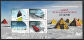 2019 Australian Antarctic MS.294 50yrs Casey Research Station. mini sheet U/M (MNH)