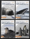 2021 Ross Dependency. SG.191-4  Megafauna set 4 values U/M (MNH)