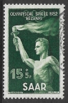 1952 Saar SG.312 15th Olympics  very fine used. (cat. val. £20.00)