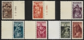 1935 SAAR SG.196-202 Christmas Charity  set 7 values U/M (MNH) cat. val. £90.00