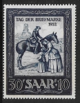1952 Saar SG.311 Stamp Day. U/M (MNH) cat val. £20.00