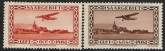 1932 SAAR SG.157-8   'AIR'.   M/M  cat. val. £80.00