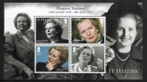 2013 St. Helena. SG.MS.1206  Margaret Thatcher. Mini Sheet. U/M (MNH)