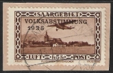 1934 SAAR  SG.195  'AIR'. very fine used on paper (cat. val. £23.00)