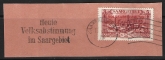 1934 SAAR  SG.188  2F brown lake. overprinted very fine used on paper (cat. val. £7.75)