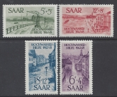 1948 SAAR SG.252-5 Flood Disaster fund M/M  cat. val. £36.00