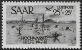 1948 SAAR SG.256 Flood Disaster Relief Fund M/M  cat. val. £39.00