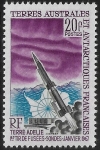 1967 French Antarctic - SG.43  20F Launching First Space Probe,Adelie Land. U/M (MNH)