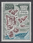 1971  French Antarctic SG.56  Cape Geology Archipelago Map.  U/M (MNH)