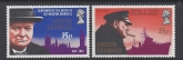 1974 South Georgia  SG.40-1  Sir Winston Churchill. set 2 values U/M (MNH)