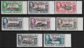 1944 South Georgia SG.B1-8 Falkland Islands overprinted South Georgia Dependency Of - set 8 valuesU/M (MNH)