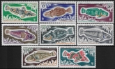 1971 French Antarctic - SG.61-8 Fish  set 8 value U/M (MNH)
