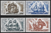 1973 French Antarctic. SG.85-8  'AIR' Antarctic Ships. set 4 values U/M (MNH)