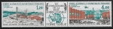 1976  French Antarctic  SG.107-8 (107a strip) 20th Anniv. of Dumont d'Urville Base. U/M (MNH)
