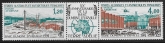 1976  French Antarctic  SG.107-8 (107a strip) 20th Anniv. of Dumont d'Urville Base. U/M (MNH)