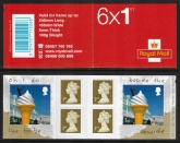 2008  PM15  6 x 1st Beside the Seaside ( 2 x SG. 2848 ) + 4  Machin's.