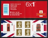 2009  PM16  6 x 1st Design Classics, Bus and Telephone Box ( SG. 2911 & 2912 ) + 4  Machin's.