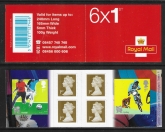 2010 PM26  6 x 1st. Olympics No 4. Football and Cycling (SG. 3108a & 3108b) + 4  Machins (MA10).