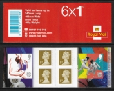 2011 PM32 6 x 1st. Olympics No. 6 Gymnastics & Fencing (SG.3206a & 3206b) + 4 Machin's (M11L)