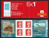 2014 PM44 6 x 1st Sustainable Fish. (SG.3632 & 3633) + 4 Machin's (M14L).