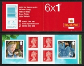 2015 PM46 6 x 1st. Alice in Wonderland ( SG.3668 & 3669) + 4 Machin's (M15L)