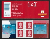 2018 PM60  6 x 1st. RAF Centenary. (SG.4080-1) Plus 4 Machin (M18L).