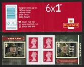 2018 PM61  6 x 1st. Dads Army (SG.4107-8) + 4 x Machin (M18L).
