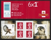 2019 PM66  6 x 1st. Birds of Prey ( SG.4210 &1) + 4 Machin (M19L)