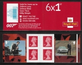 2020 PM72  6 x 1st  James Bond (SG.4339 & 40) + 4 Machin (M20L)