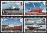 2021 British Antarctic. SG.804-7 Final Voyage of RRS James Clarke Ross. set 4 values U/M (MNH).