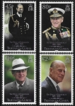 2021 Tristan Da Cunha.  SG.1322-5 RH Prince Phillip  1921-2021 set 4 values U/M (MNH)