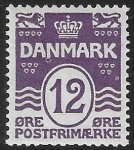 1926 Denmark SG.184  12ö lilac  U/M (MNH)