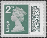 V4527   2nd Large greenish grey 2B MAIL M22L SBP T4  (from sheet) ISP U/M (MNH)