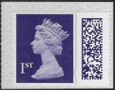 V4507 1st  2B purple MFIL M22L   (from booklet) ISP U/M (MNH)